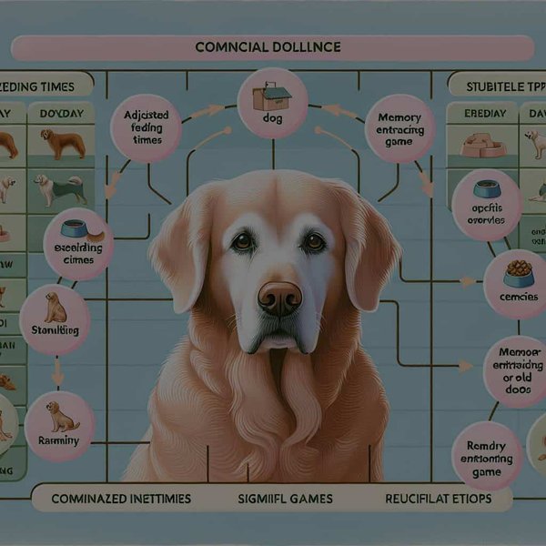 How to Create a Daily Routine for a Senior Dog with Cognitive Decline?