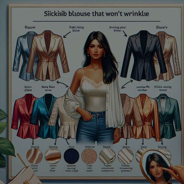 How to Choose the Perfect Silk Blouse That Won't Wrinkle Under a Blazer?